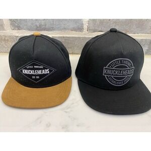 Knuckleheads Little Threads Infant / Baby Adjustable Cap Size XS & S (2)
